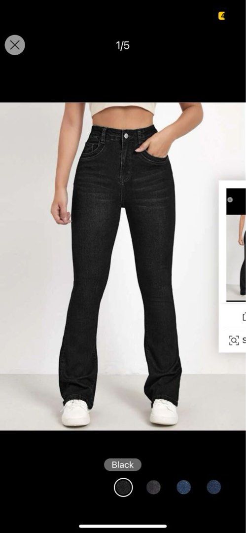 SHEIN EZwear High-Waisted Jeggings Without Pocket