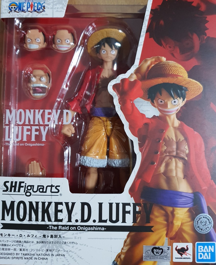 Bandai S.H.Figuarts SHF One Piece Monkey D. Luffy The Raid on Onigashima