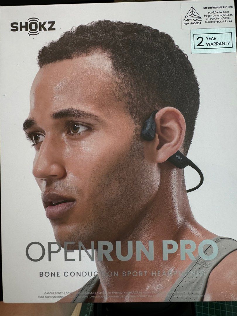 Shokz Openrun Pro Sport headphones, Audio, Headphones & Headsets on