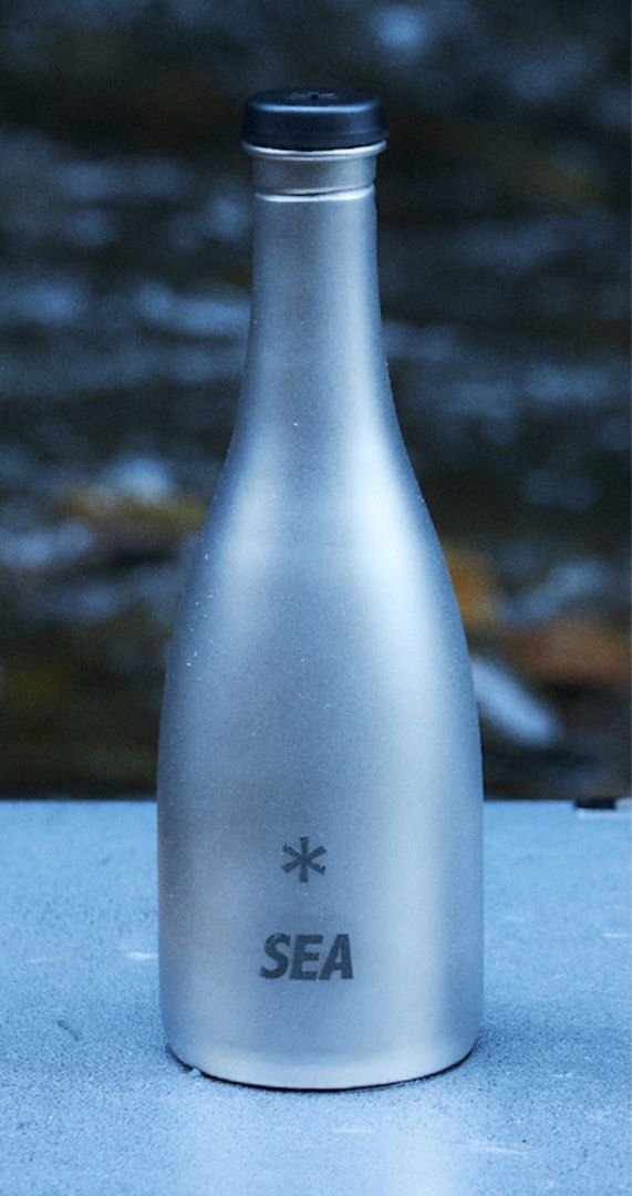 snow peak スノーピーク 酒筒 Titanium ネオプレンケース - アウトドア