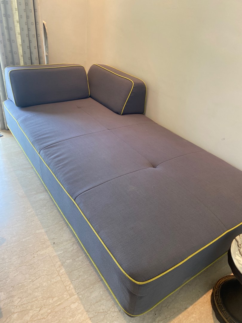 Sofa bed. Cushions in pic movable, Furniture & Home Living, Furniture