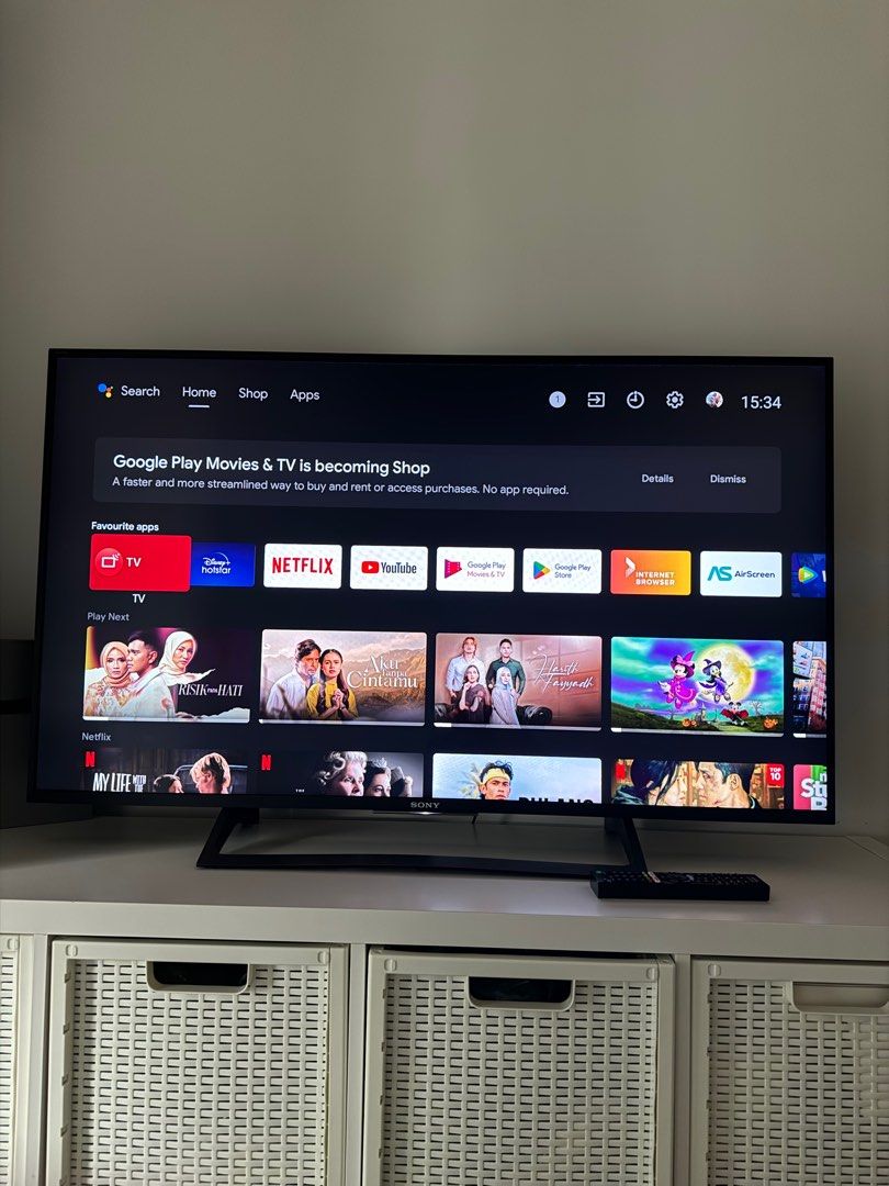 Sony Bravia 4K TV 49Inch, TV & Home Appliances, TV & Entertainment, TV
