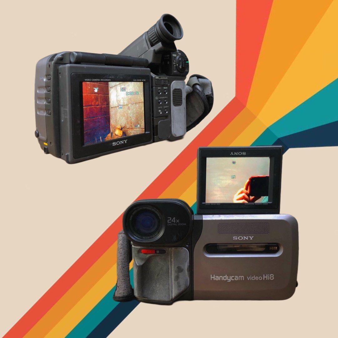 8ミリビデオカメラ Hi8ハンディカムCCD-RV100送料無料11 - ビデオカメラ