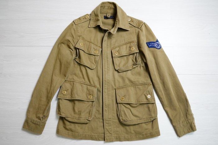 SOULIVE US ARMY JUNGLE JACKET M65 VISVIM 公發 軍裝 藍染 BEAMS, 他的時尚, 外套、夾克、大衣 ...