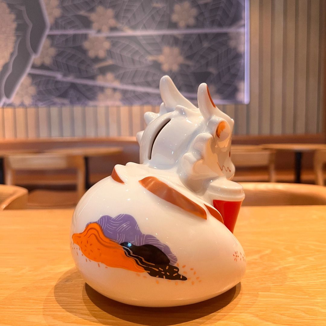 Starbucks 星巴克龙年 2024 Chinese New Year Zodiac Dragon Year Coin Bank