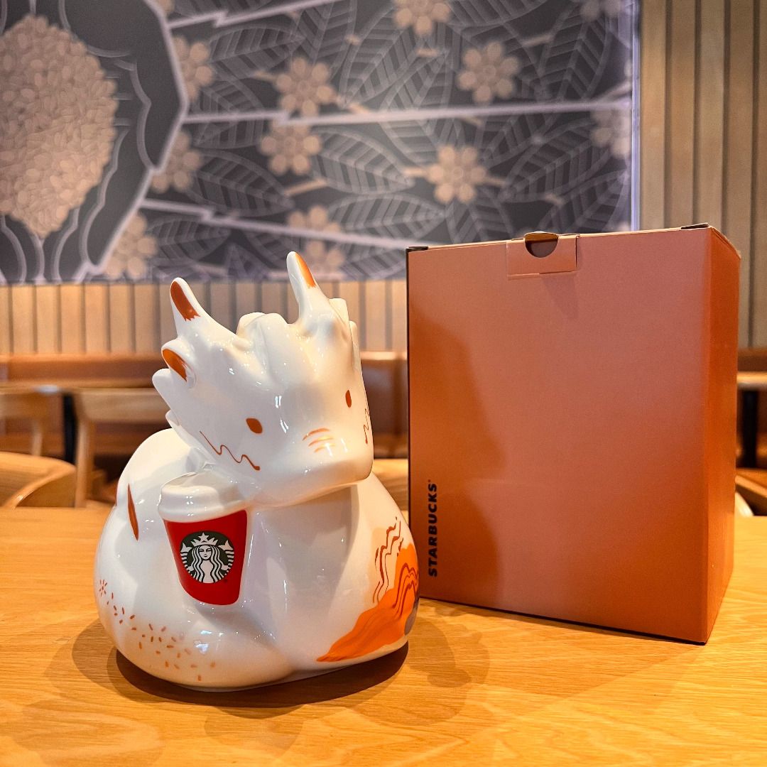 Starbucks 星巴克龙年 2024 Chinese New Year Zodiac Dragon Year Coin Bank