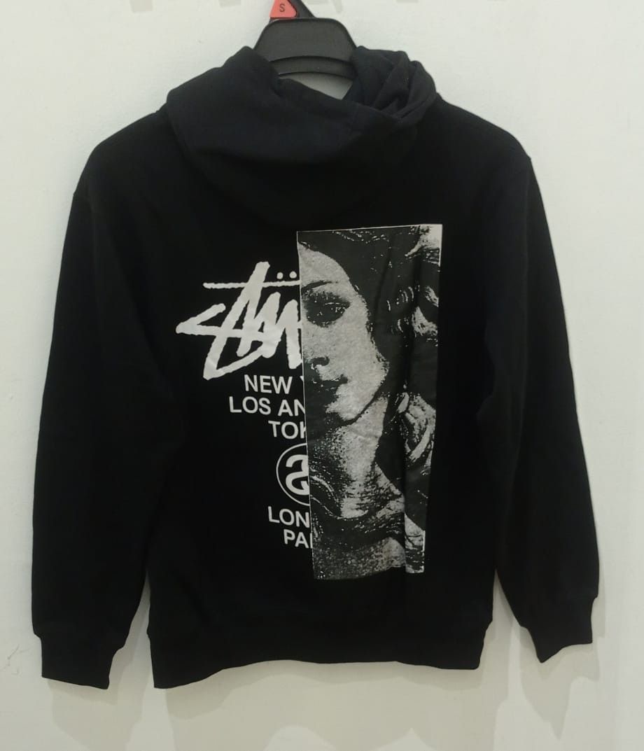 STUSSY VENUS HOODIE BLACK