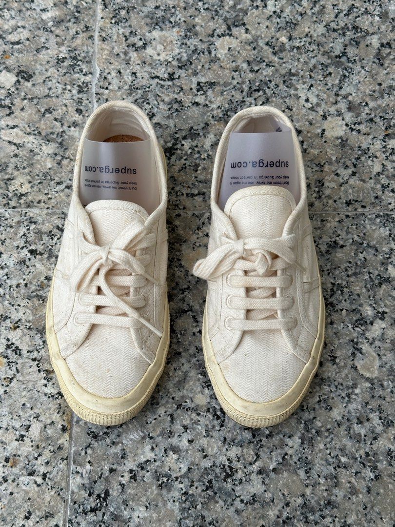 Superga 2750 total ecru top