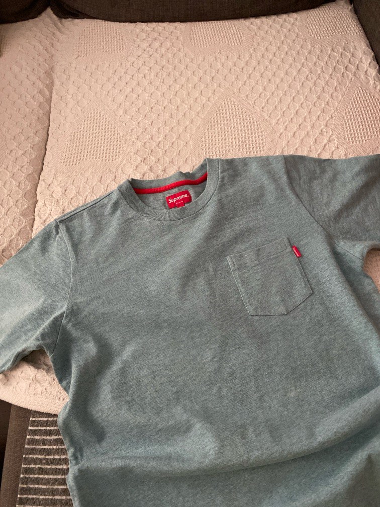 Supreme ss19 pocket tee hot sale