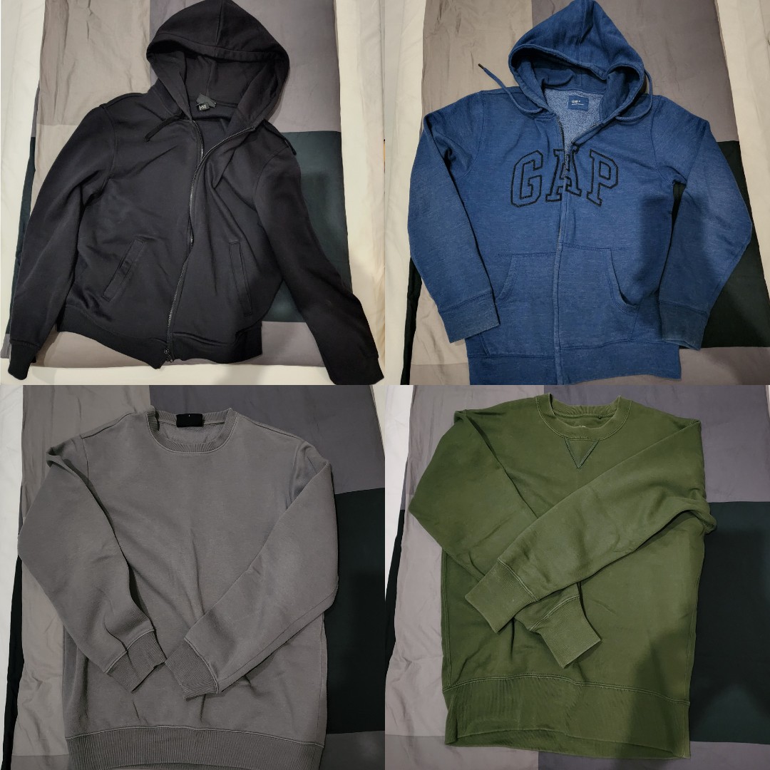 Gap Uniqlo H M Sweatshirt Jackets sale Men s Fashion Coats