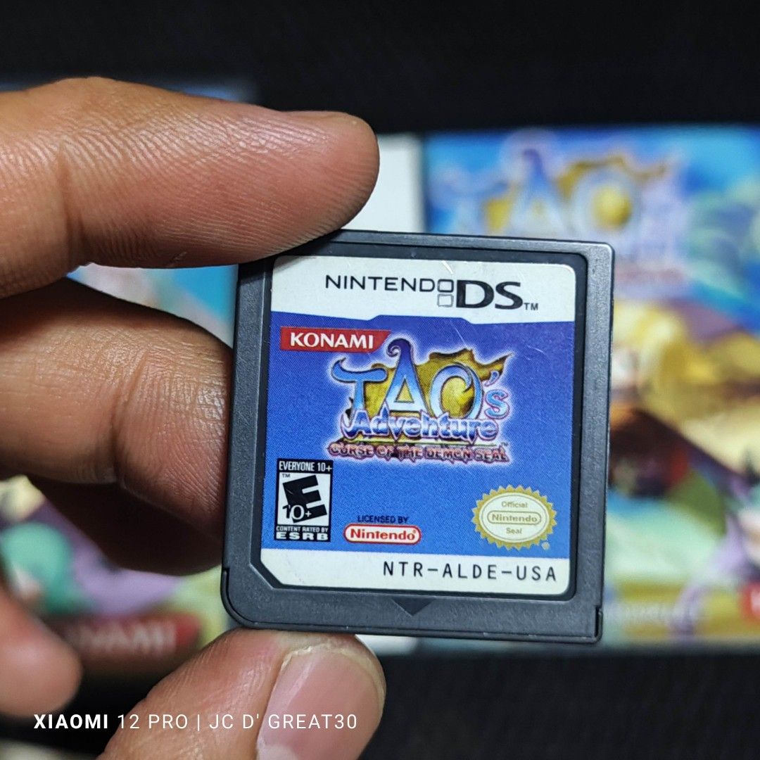 Taos Adventure Curse of the Demon Seal DS Game Authentic, Video Gaming, Video Games, Nintendo on