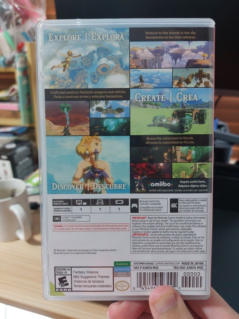 Tears of the kindom, Video Gaming, Video Games, Nintendo on Carousell