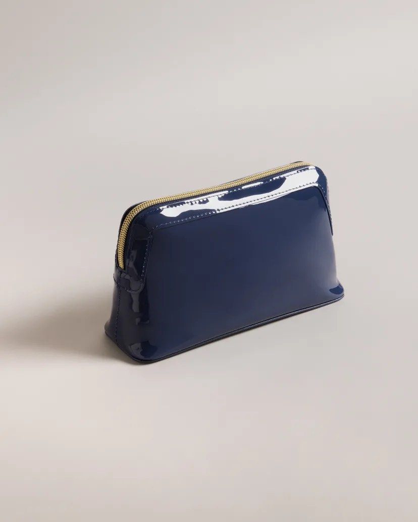 Ted Baker Glossy Bow Makeup Bag Navy Women s Fashion Bags Wallets Purses Pouches on Carousell