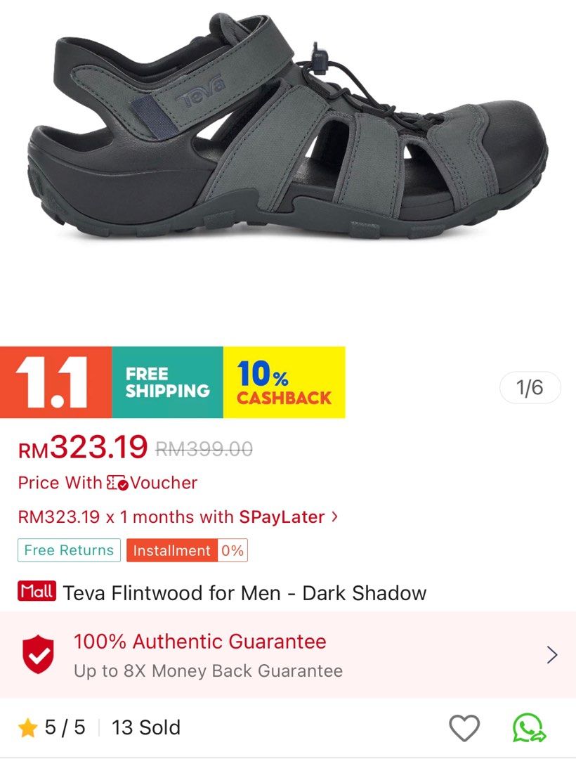 TEVA FLINTWOOD SANDAL