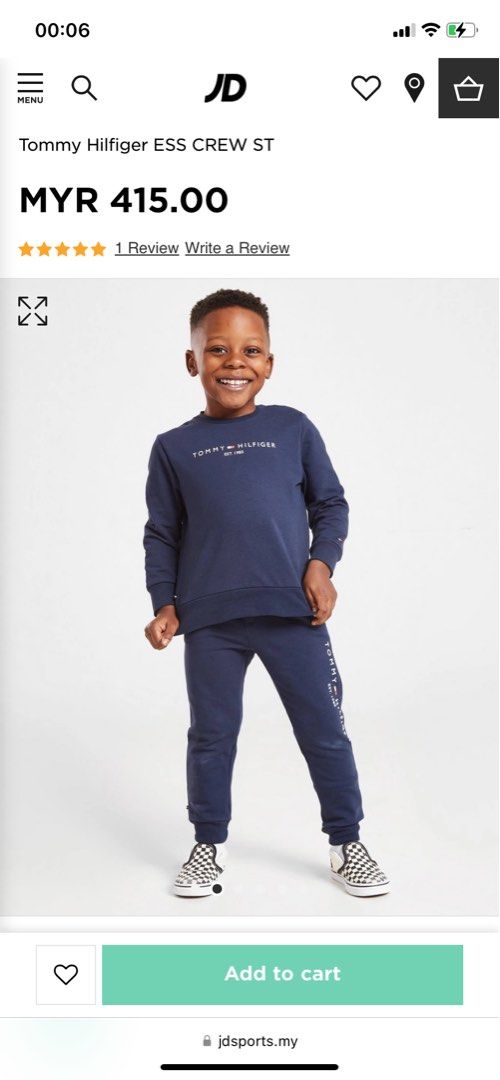 Tommy hilfiger sales sweatshirt jd