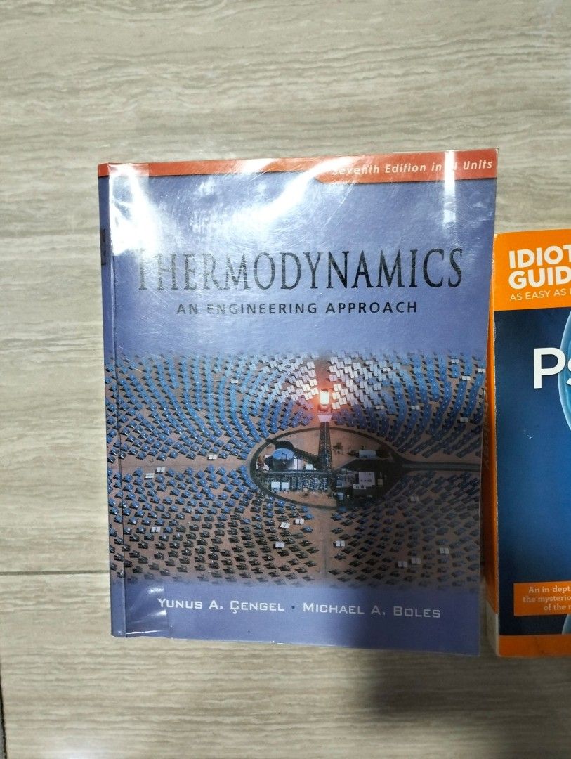 THERMODYNAMICS AN ENGINEERING APPROACH visual data 3