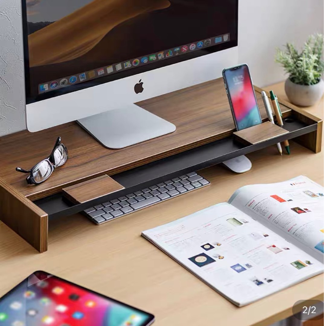 Timber Computer Elevated Stand, Computers & Tech, Parts & Accessories