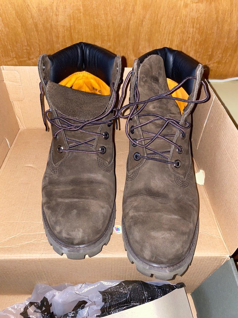 Timberland dark chocolate nubuck best sale