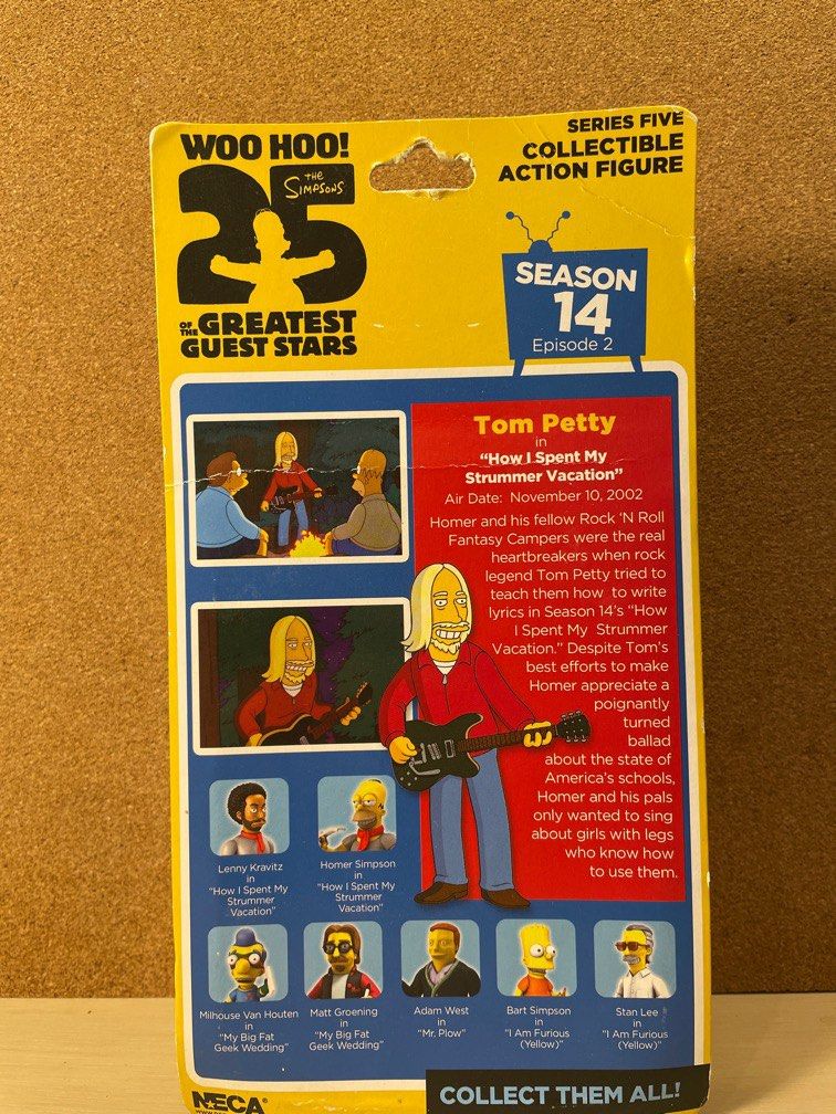 Tom petty best sale collectible action figure