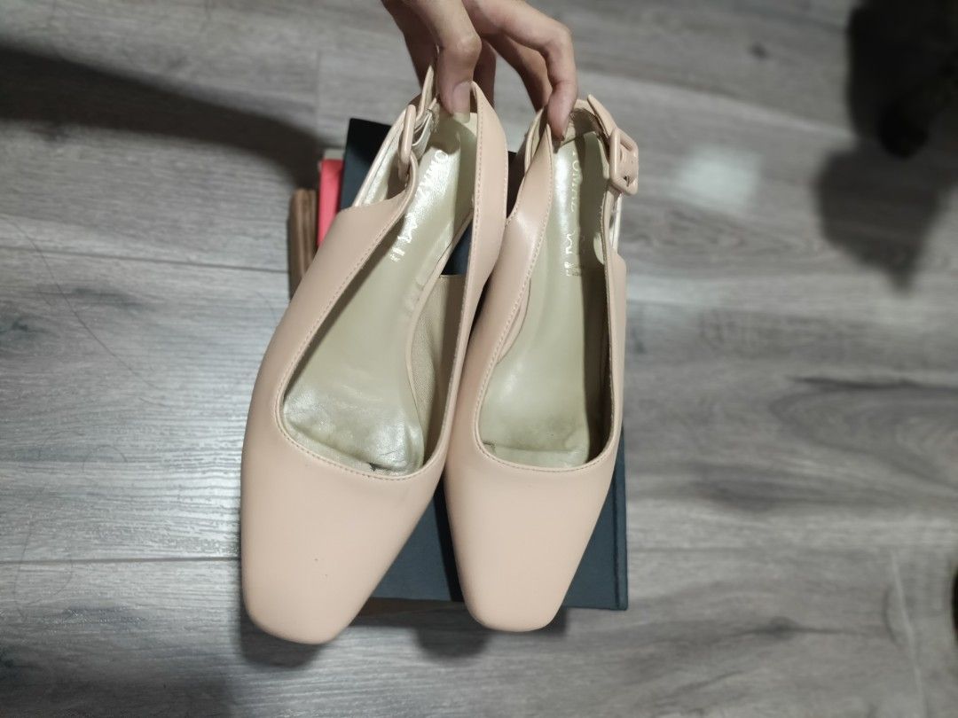 Tomaz Nude Peach Heels