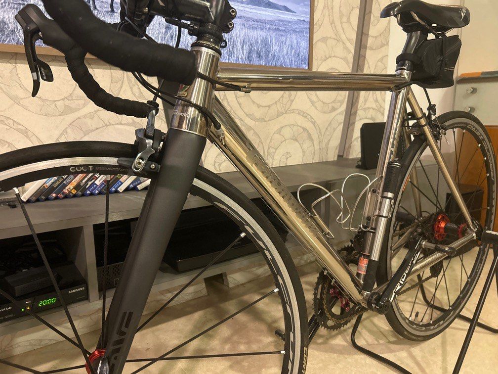 Used store titanium bike