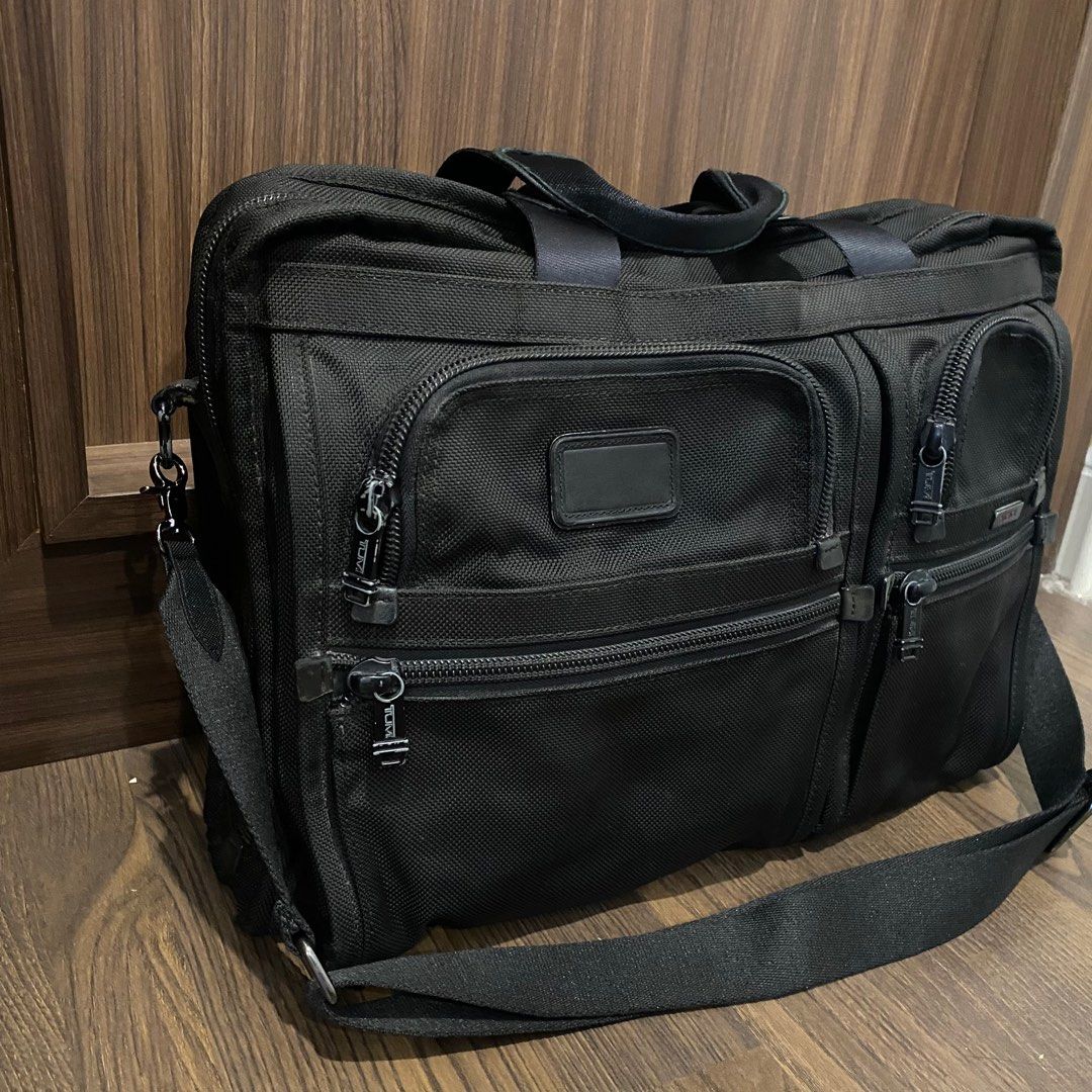 Tumi Alpha 2 brief tas laptop tumi original asli