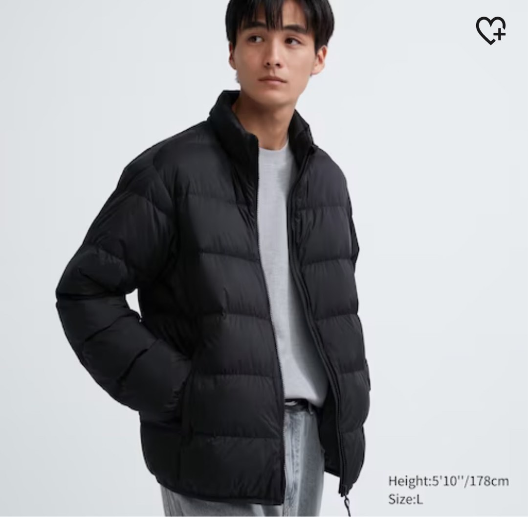 Men ultra light sale down puffer jacket
