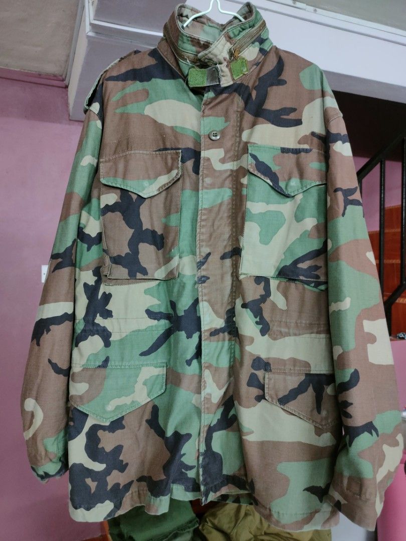 U.S M65 Field Jacket Woodland Men s Fashion Coats Jackets and