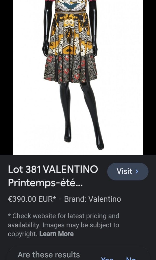 Valentino store gown sale
