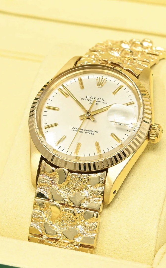 Gold nugget best sale rolex