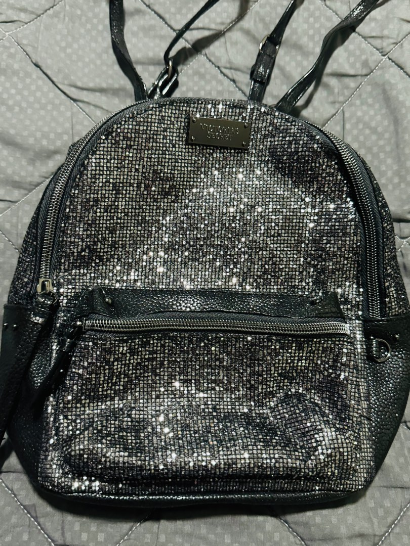 Victoria secret mini black backpack hot sale