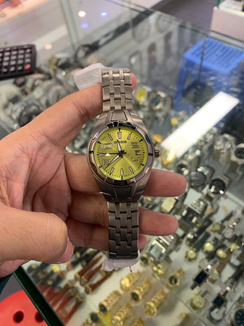 Vintage Adidas Watch Full Titanium Watch