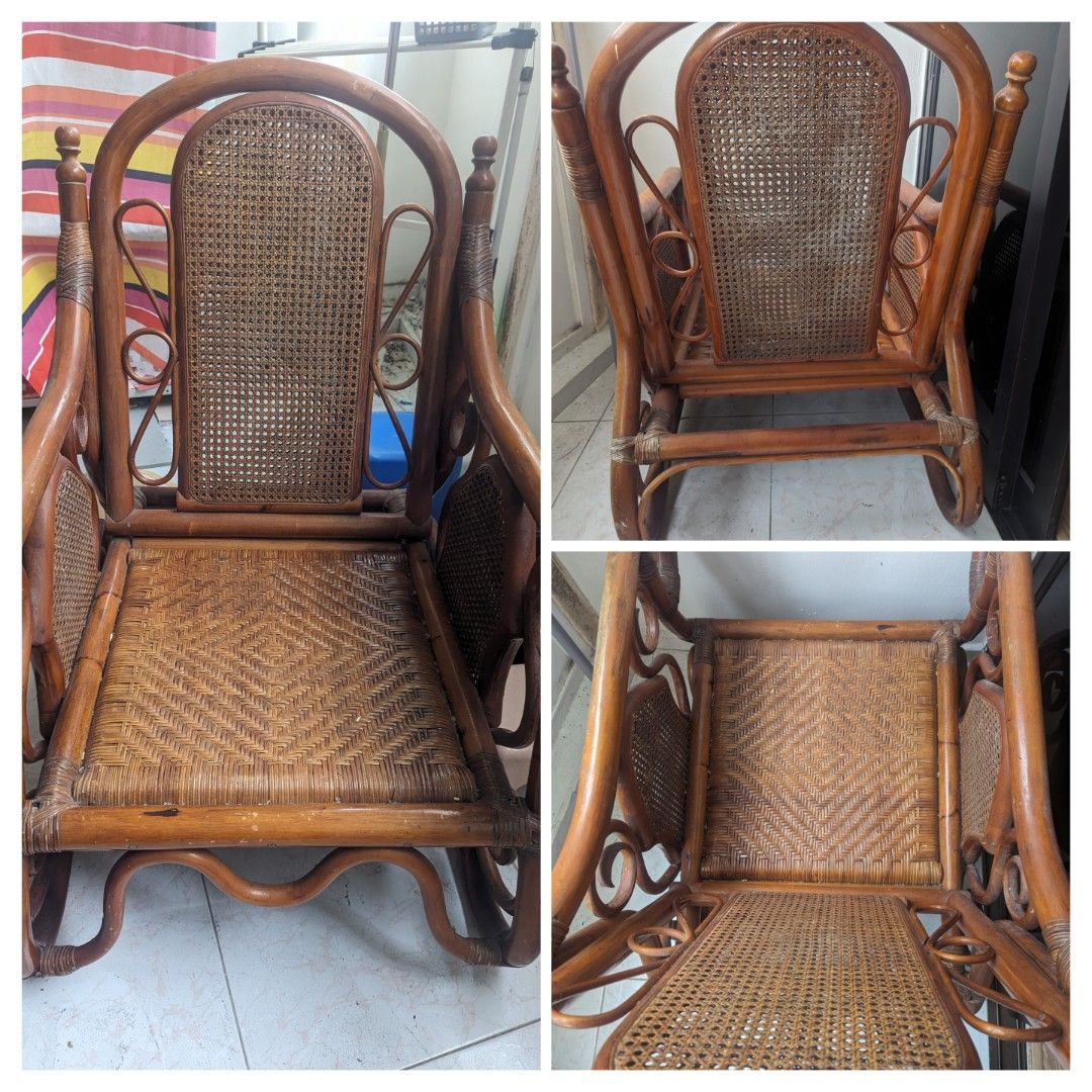 Vintage rattan best sale chairs for sale