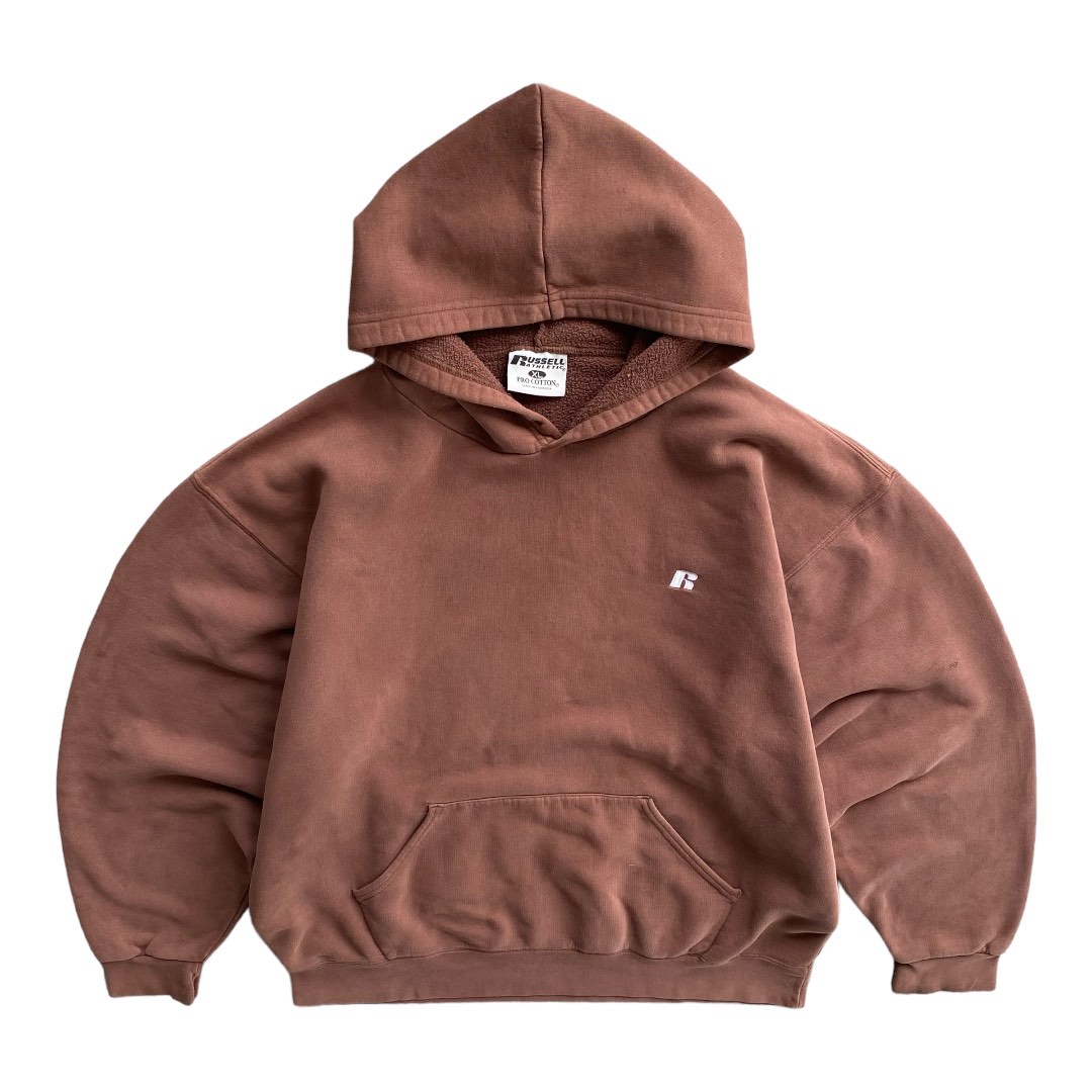 Russell brown hoodie top