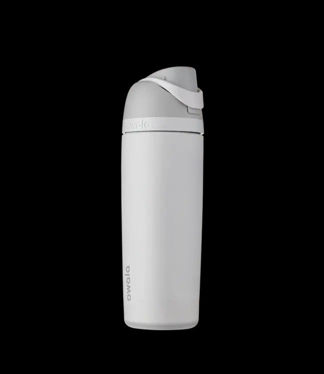 Owala Twist Water Bottle Stainless Steel, 24oz, Shy Marshmallow White or  Gray 