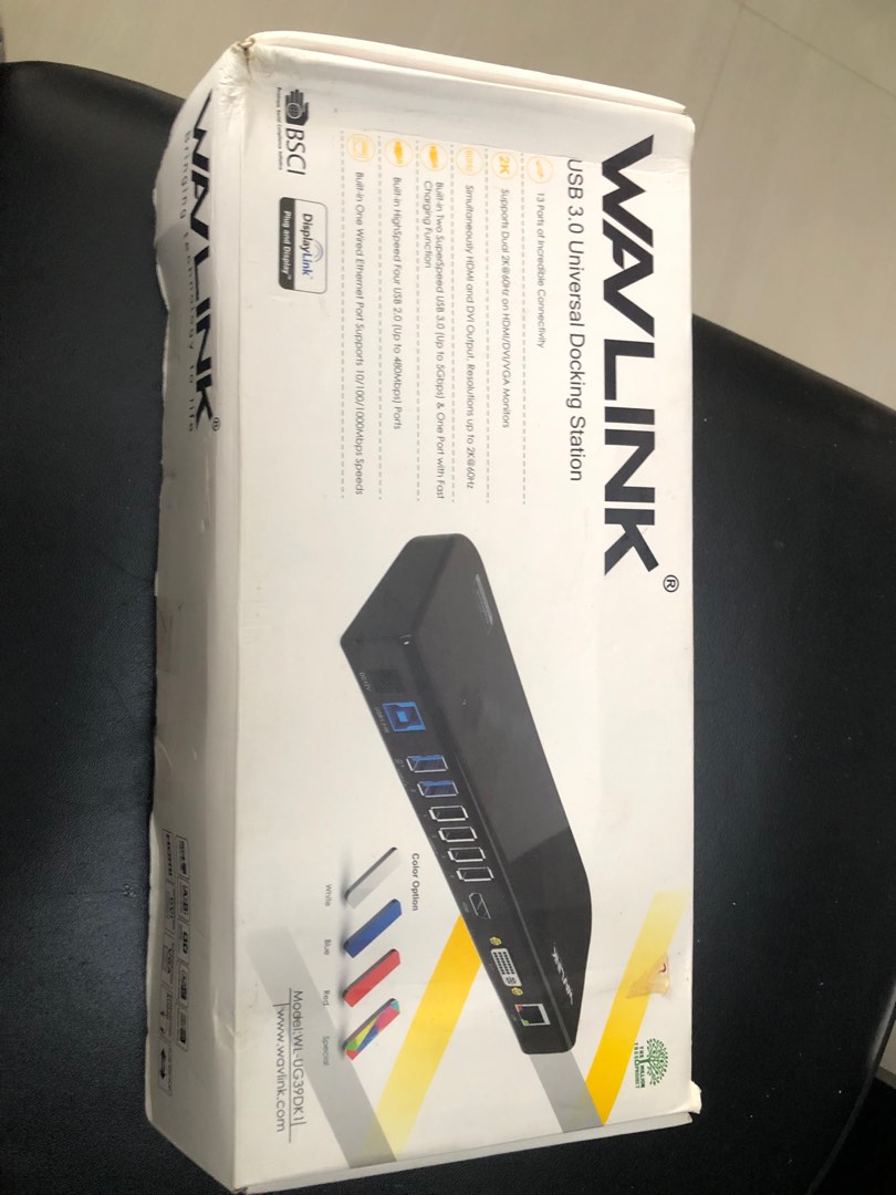 Wavlink universal docking system, Computers & Tech, Parts & Accessories ...