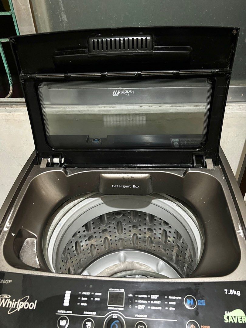 WHIRLPOOL AWM LSP780GP (7.8 capacity), TV & Home Appliances, Washing