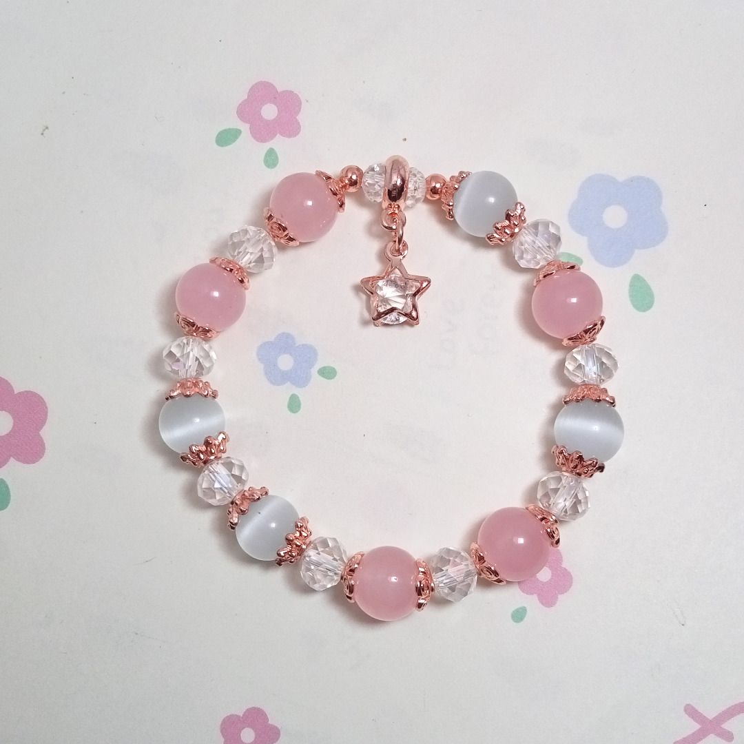 White chalcedony hotsell bracelet