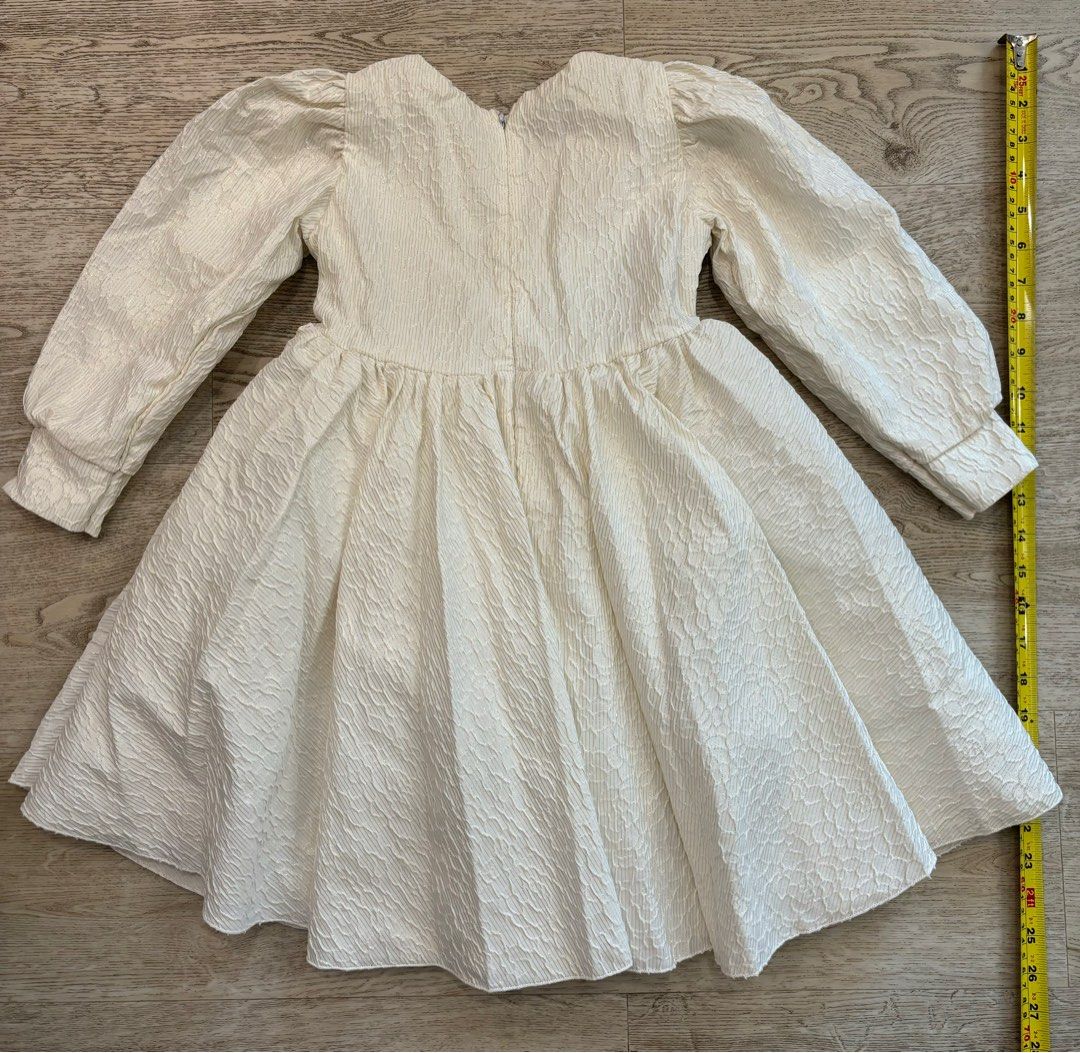 White chicken cheap frock design