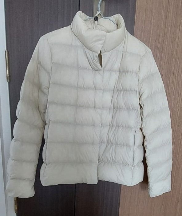 Down jacket off white sales