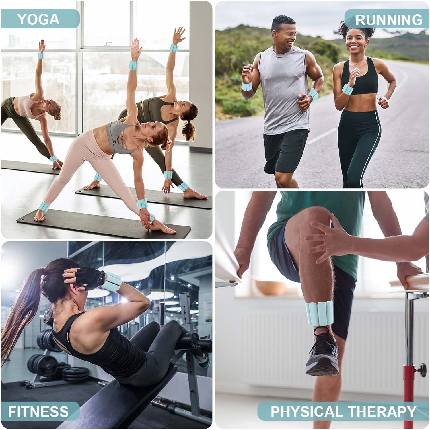 Ankle weights and resistance bands hot sale