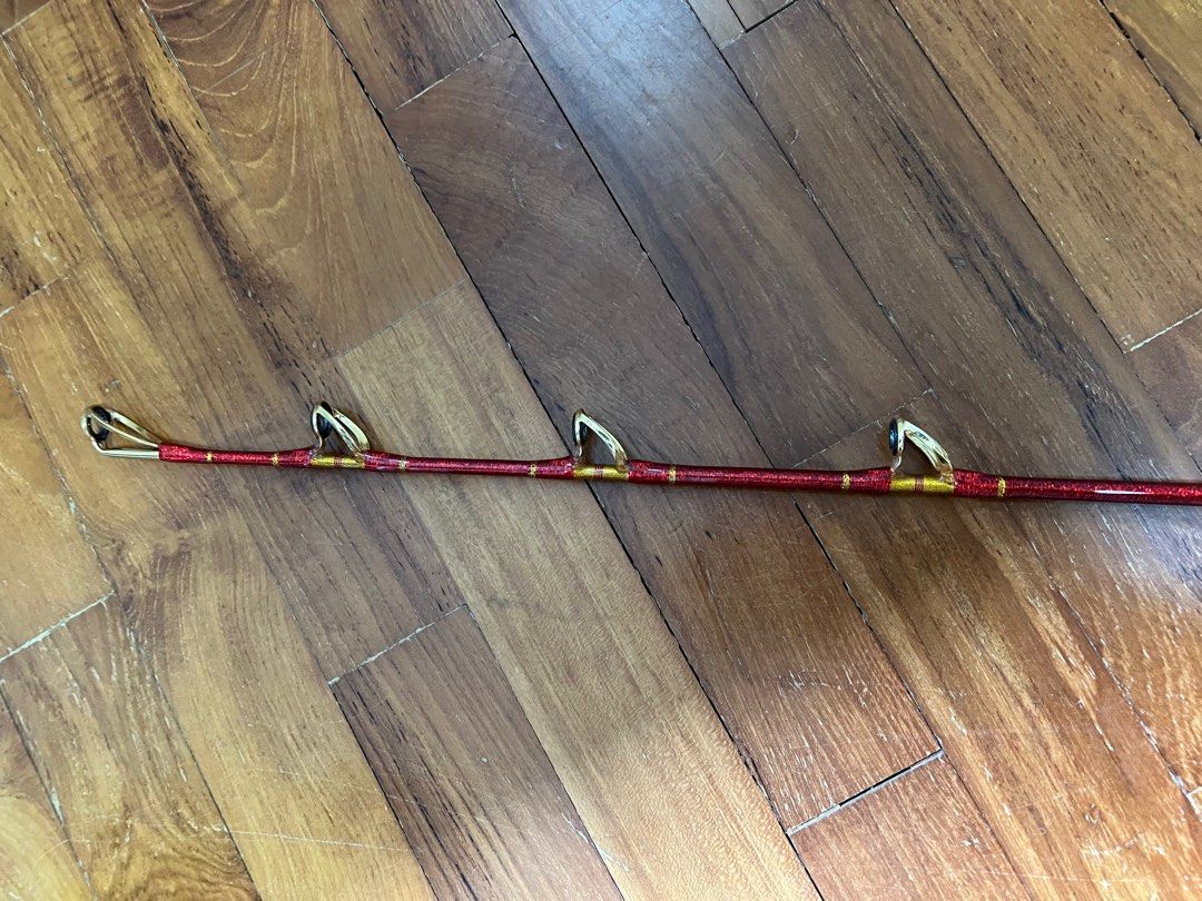 WTS: Electric Reel fishing Rod Sparkle Purple (custom made) take all 3  piece at $1200