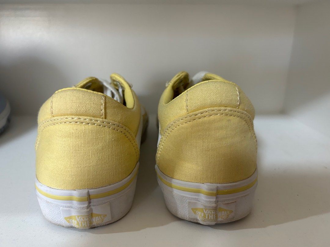 Old school store vans yellow