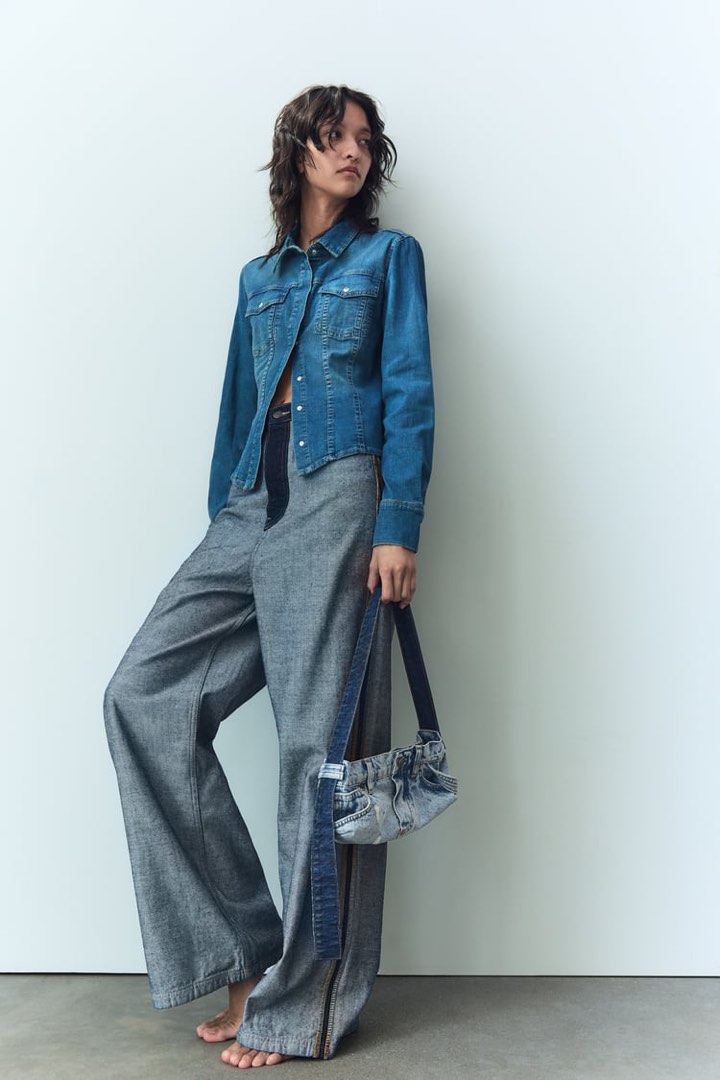 Denim zara 2025 bag
