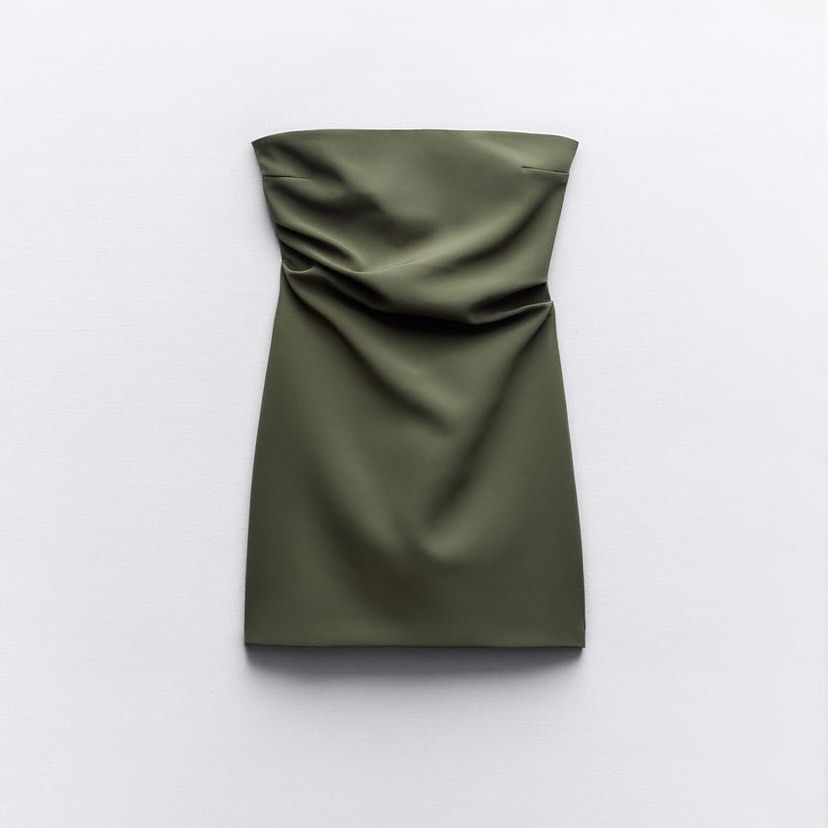 green emerald velvet dress RUE tube lond dress green – Venera Arapu main image 0