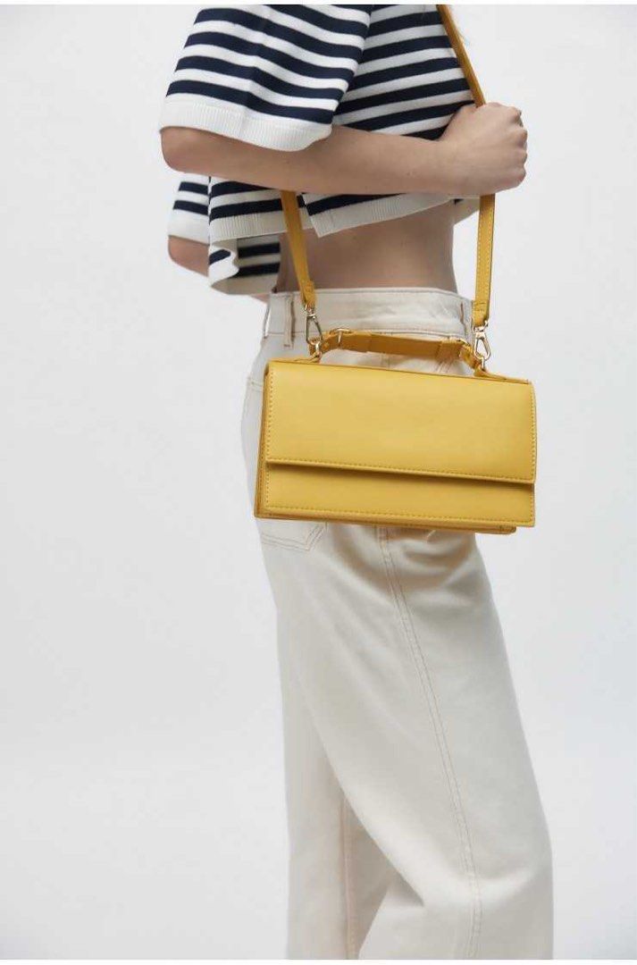 ZARA Mini City Bag With Flap Women s Fashion Bags Wallets Cross body Bags on Carousell