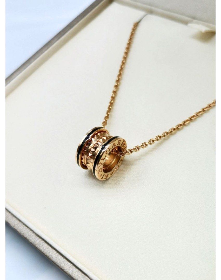 Bvlgari discount necklace black