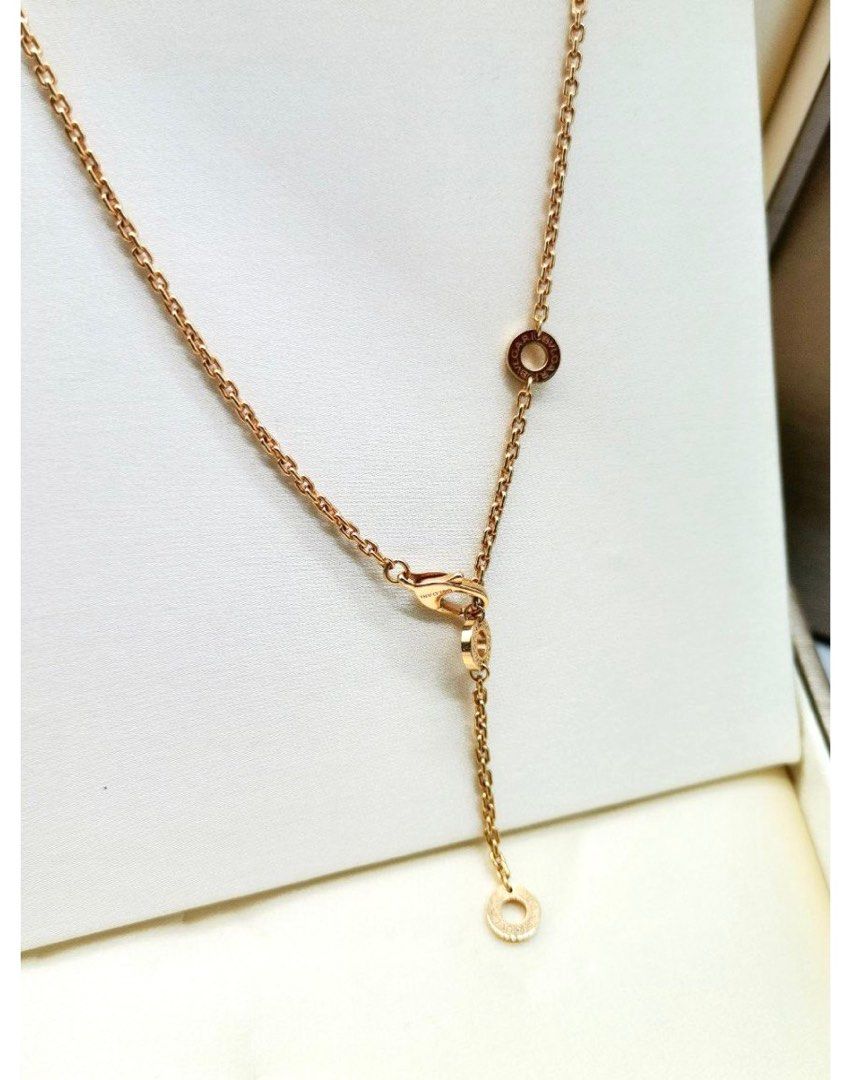Bvlgari necklace black hot sale