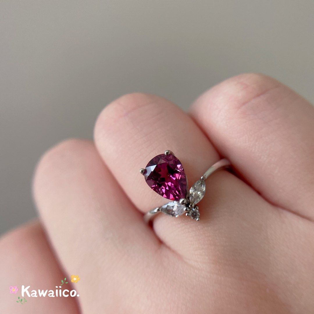 Pyrope sales garnet ring