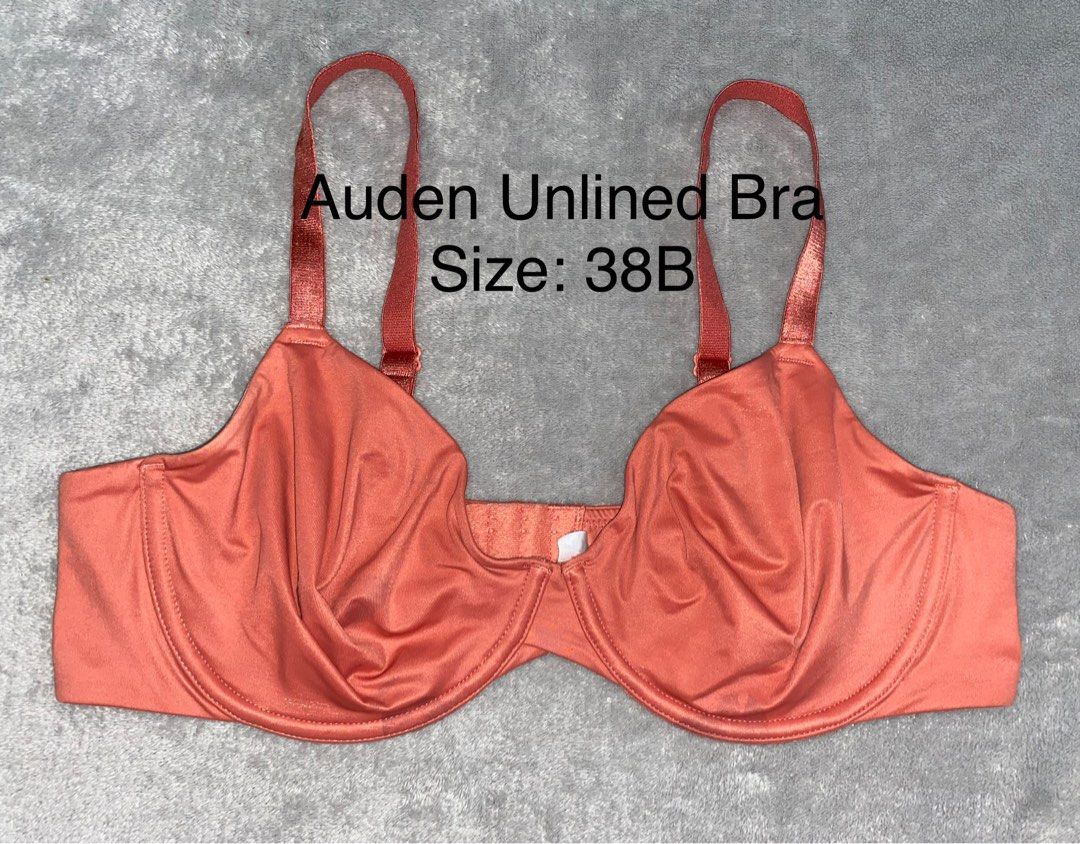 38B Auden Unlined Bra, Women's Fashion, Undergarments & Loungewear on  Carousell